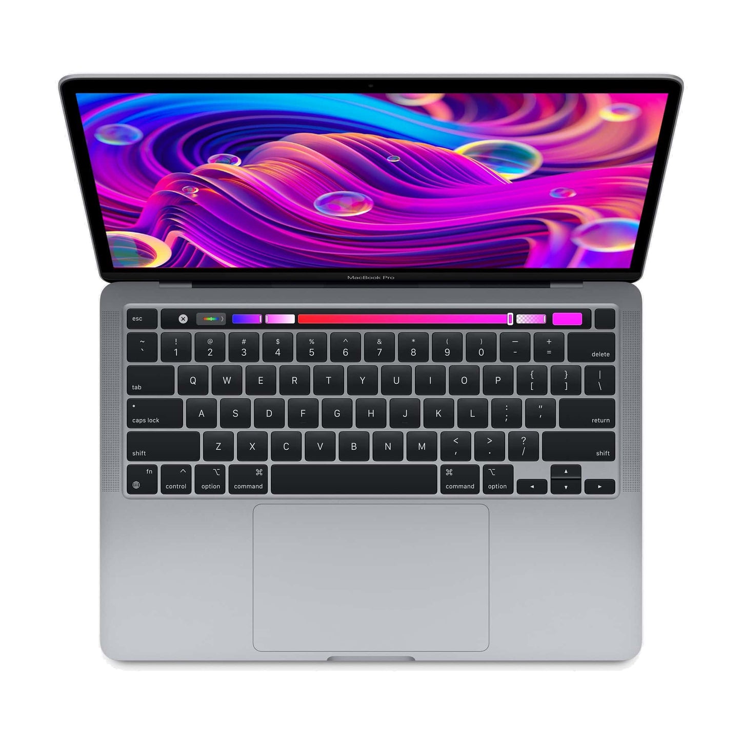 2020 Refurbished Macbook Pro M1 13.3″ Powerful Touch Bar 512GB SSD 16GB RAM Retina Grey Silver Apple Mac OS Sequoia